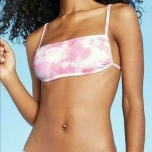 Juniors' Ribbed Apron Front Bralette Bikini Top - Xhilaration